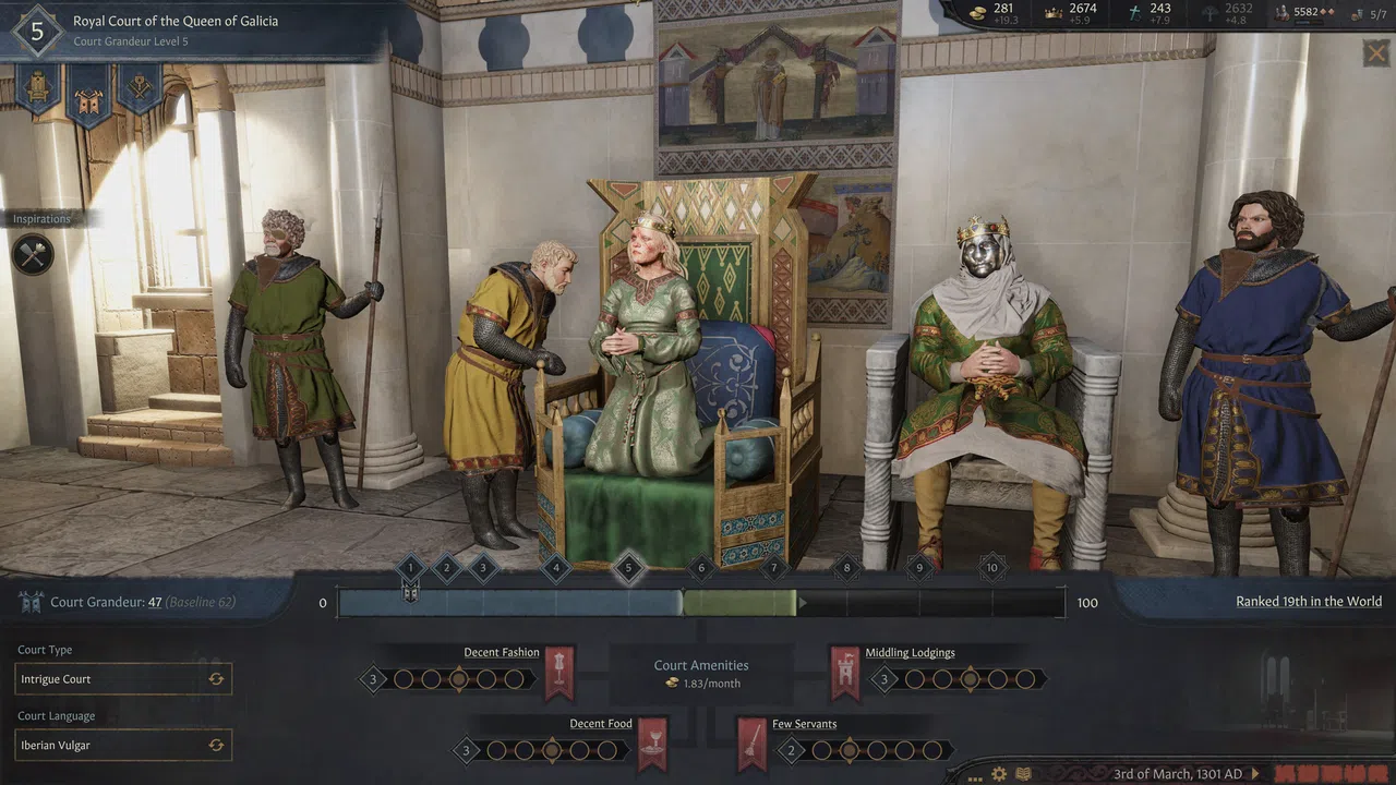 Crusader Kings III: Royal Court Screenshot 0