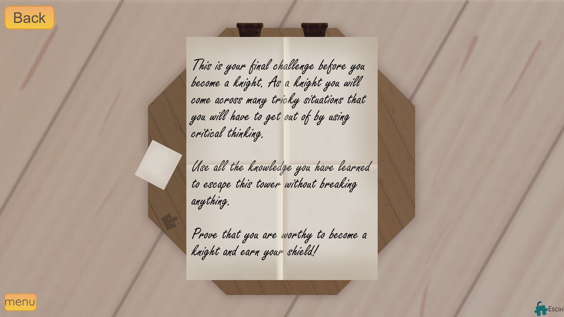 The Knight's Challenge Screenshot 0