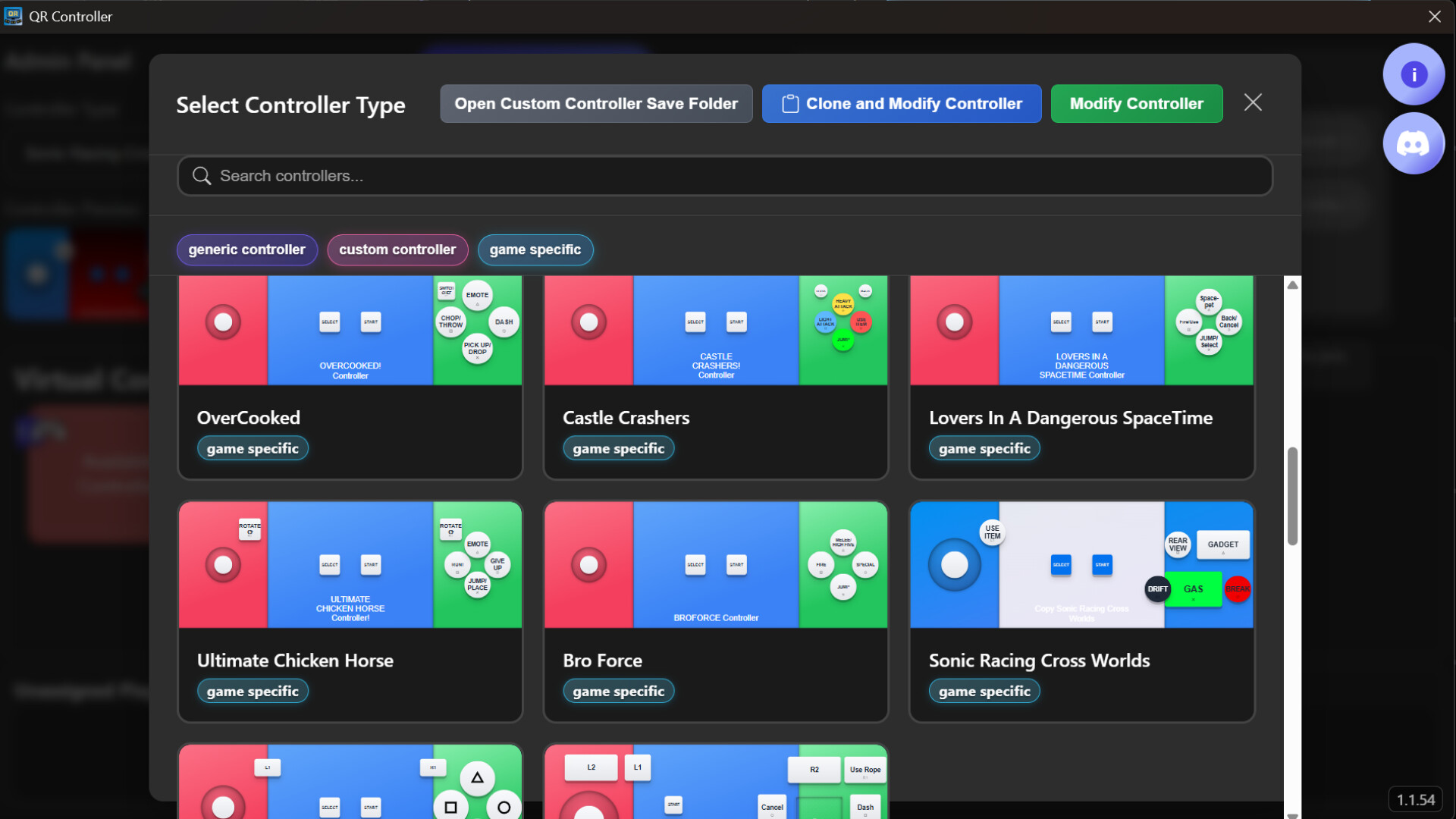QR Controller Screenshot 2