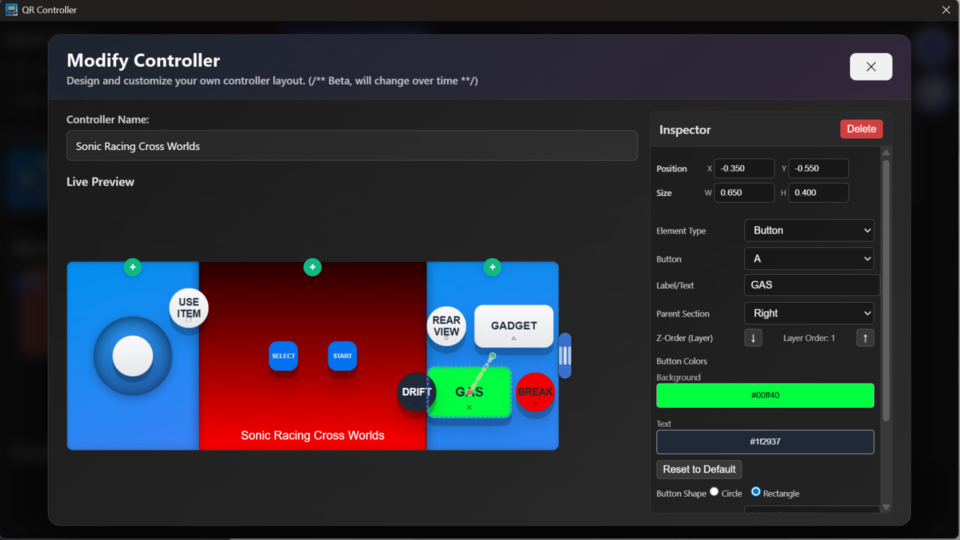 QR Controller Screenshot 6