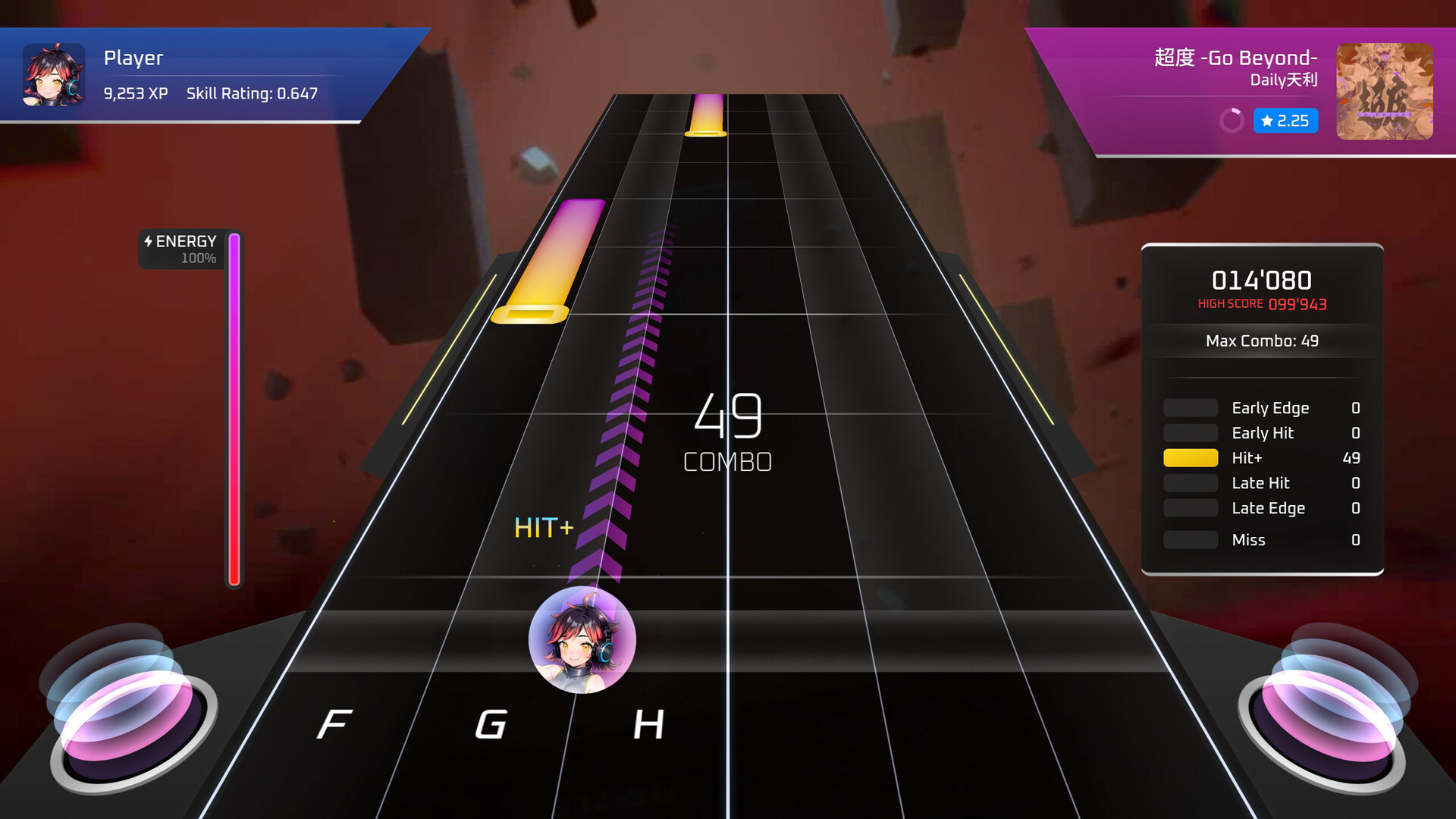 RhythmStrike Screenshot 2