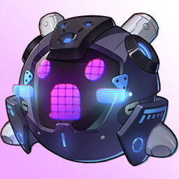 Cyber punk kedama icon