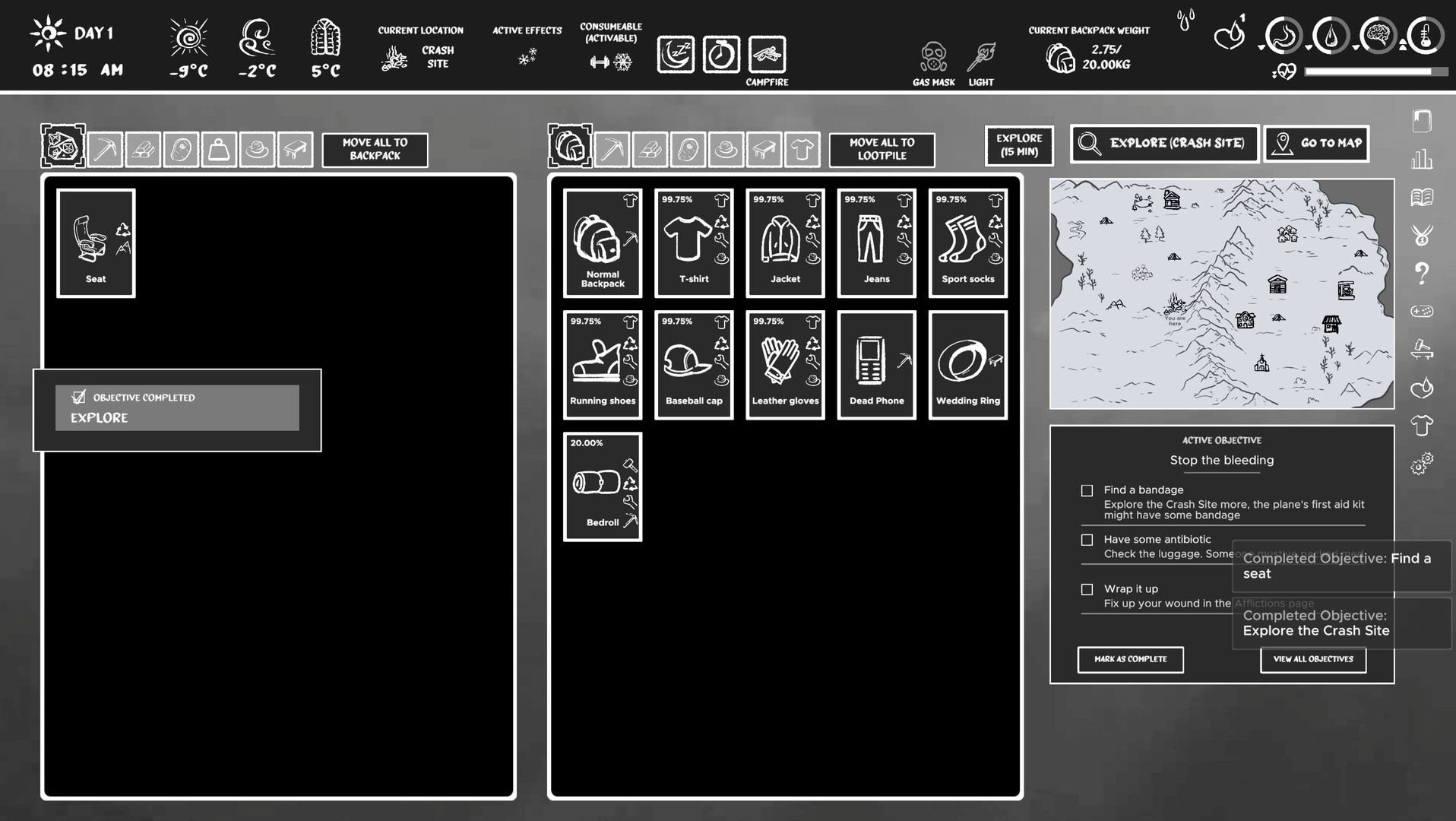 Don't Freeze: A Winter Card Survival Demo Screenshot 2