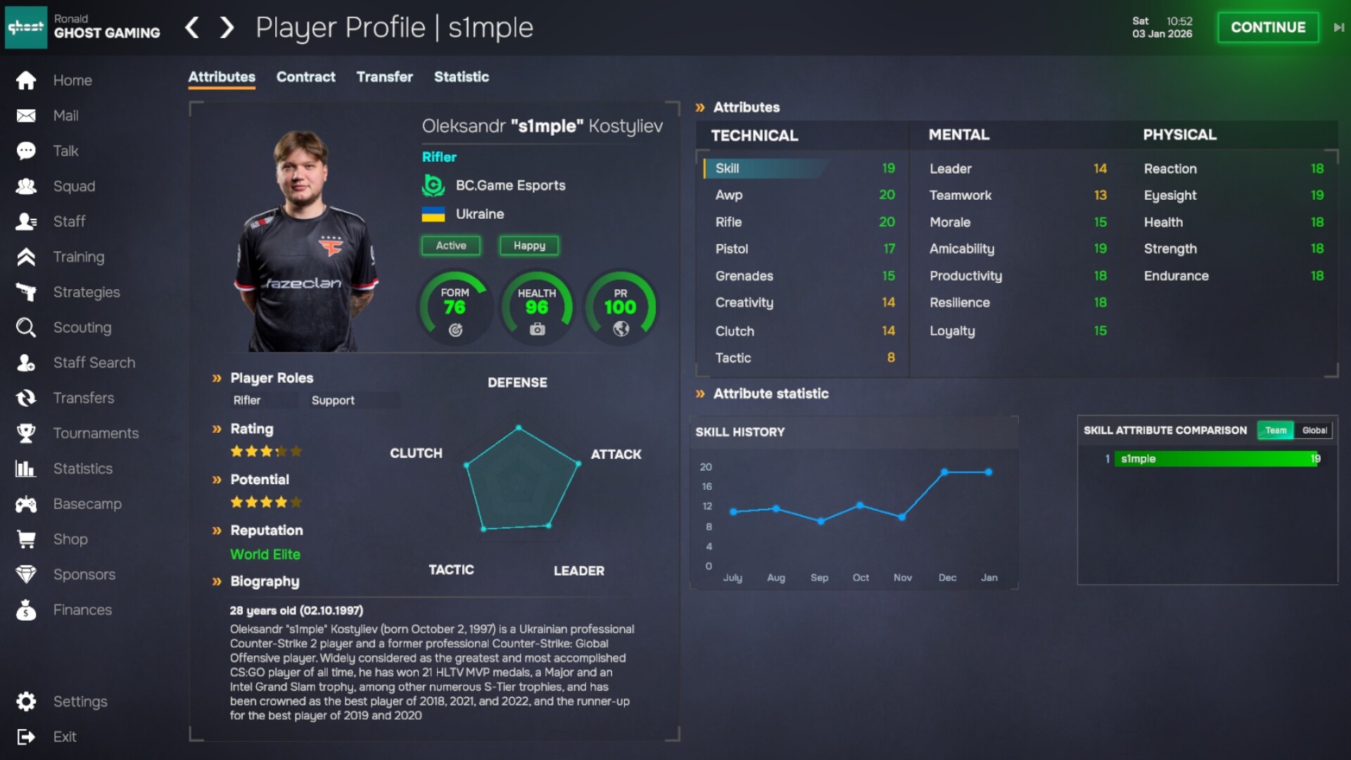 Esports Manager 2026 Demo Screenshot 0