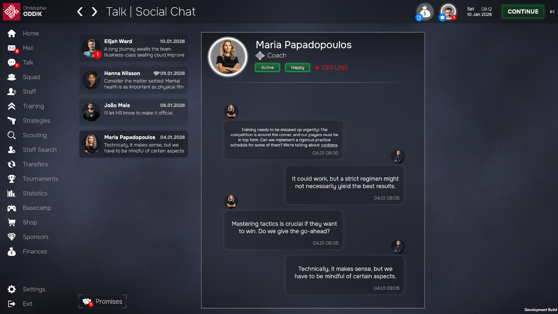 Esports Manager 2026 Demo Screenshot 1