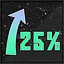 Top 25% icon
