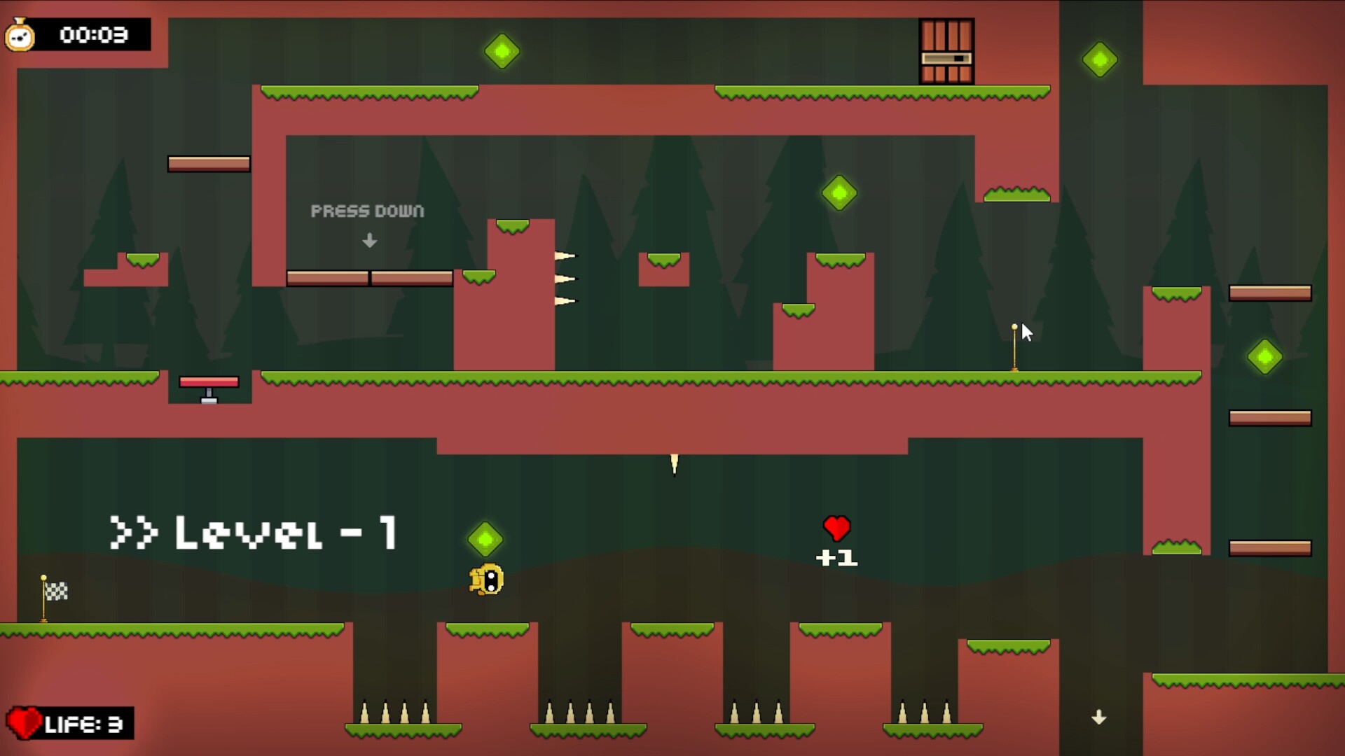 Escape from Spikes Screenshot 0