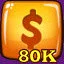 Earn 80 k Dollar in Normal Mode icon