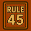 The first rule of "rule 45" is don't talk about "rule 45