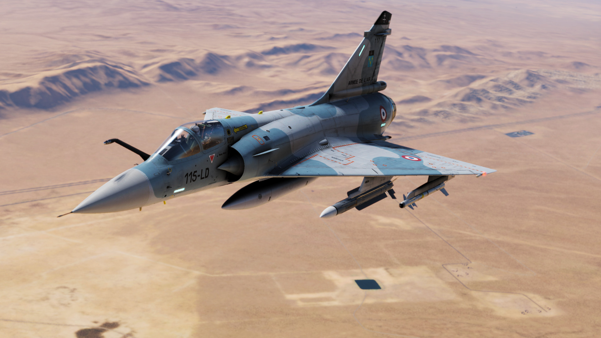 DCS: M-2000C - Red Flag Campaign Screenshot 0