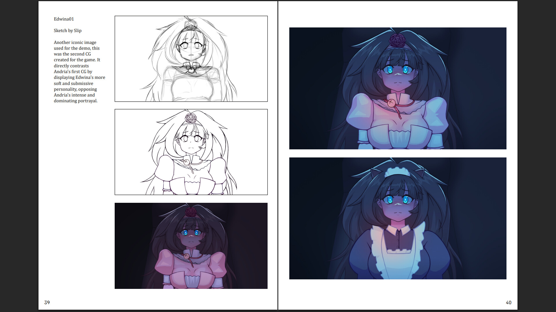 Serial Lover - Artbook Screenshot 2