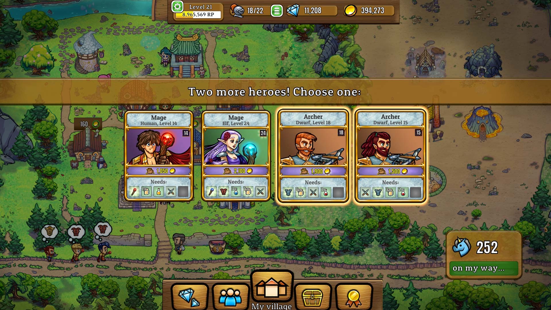Hero Park Screenshot 1