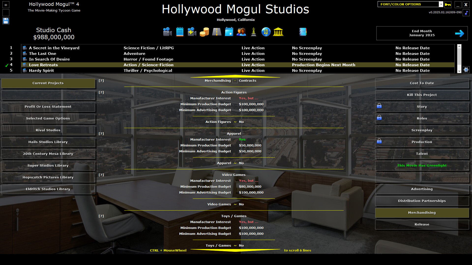 Hollywood Mogul 4 Screenshot 13