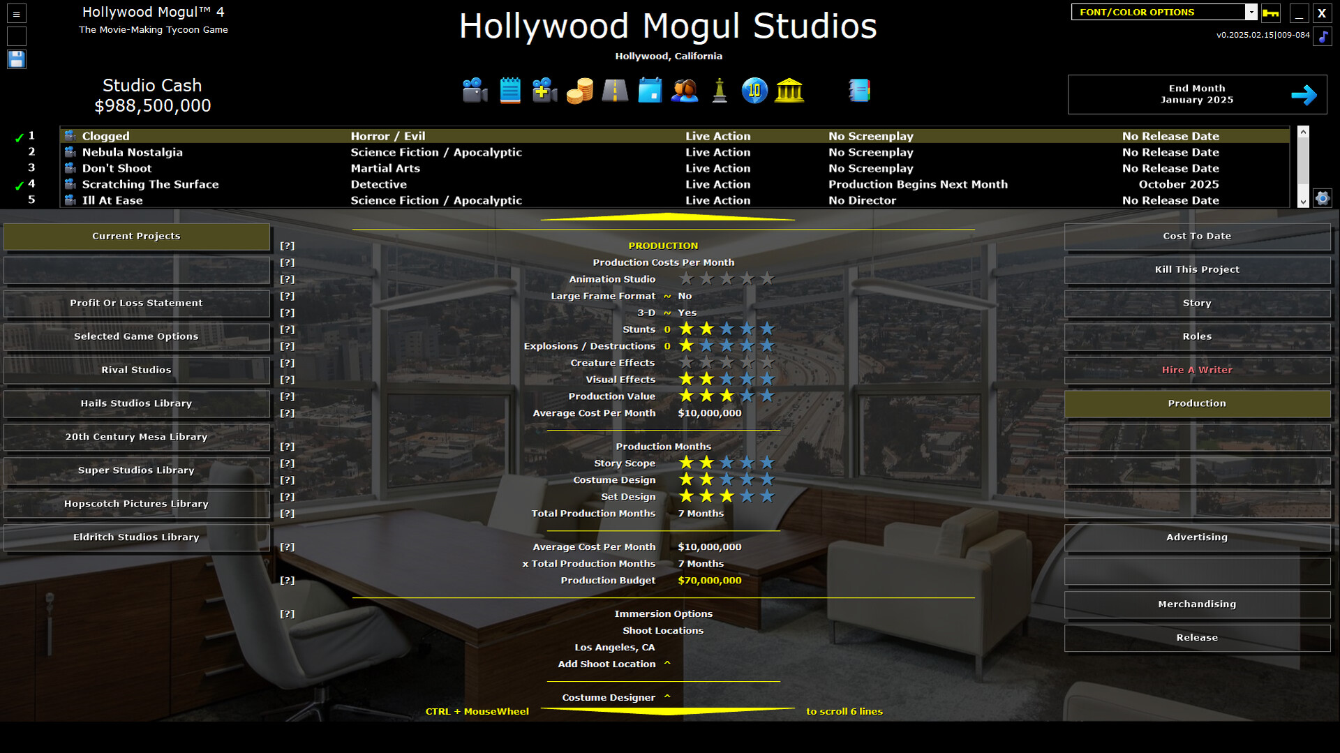 Hollywood Mogul 4 Screenshot 6
