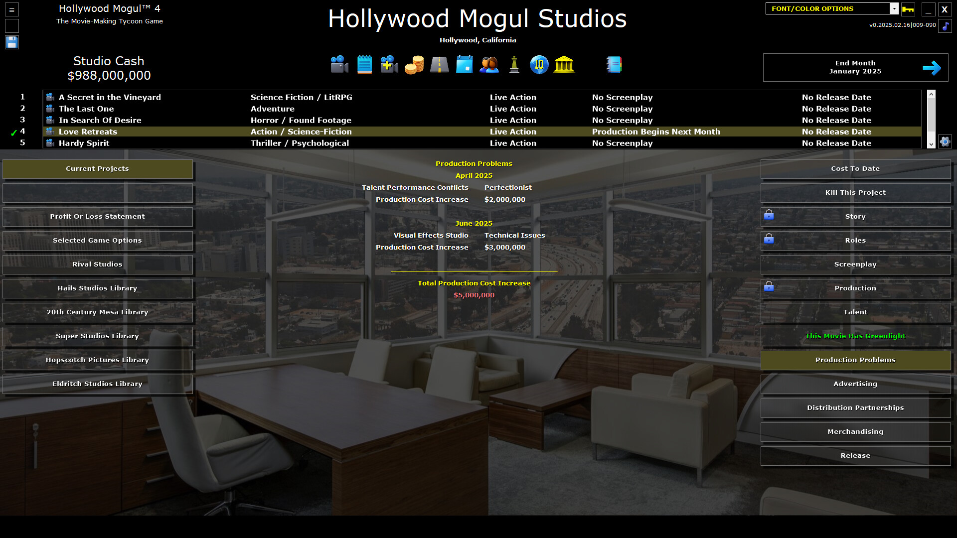 Hollywood Mogul 4 Screenshot 18