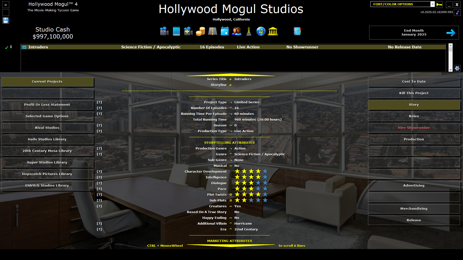 Hollywood Mogul 4 Screenshot 4
