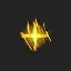 Legendary cross icon