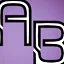 A and B icon