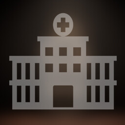 Welcome to the hospital. icon