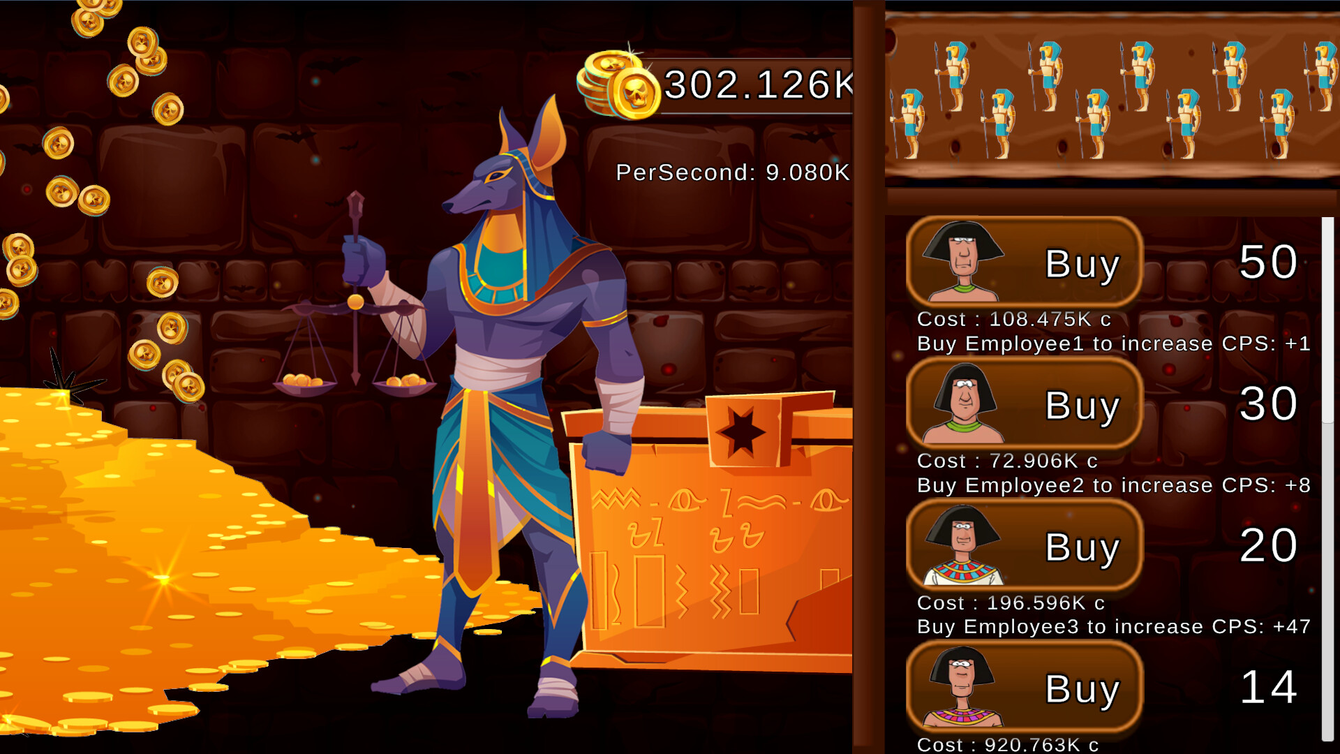 Anubis Clicker Screenshot 1