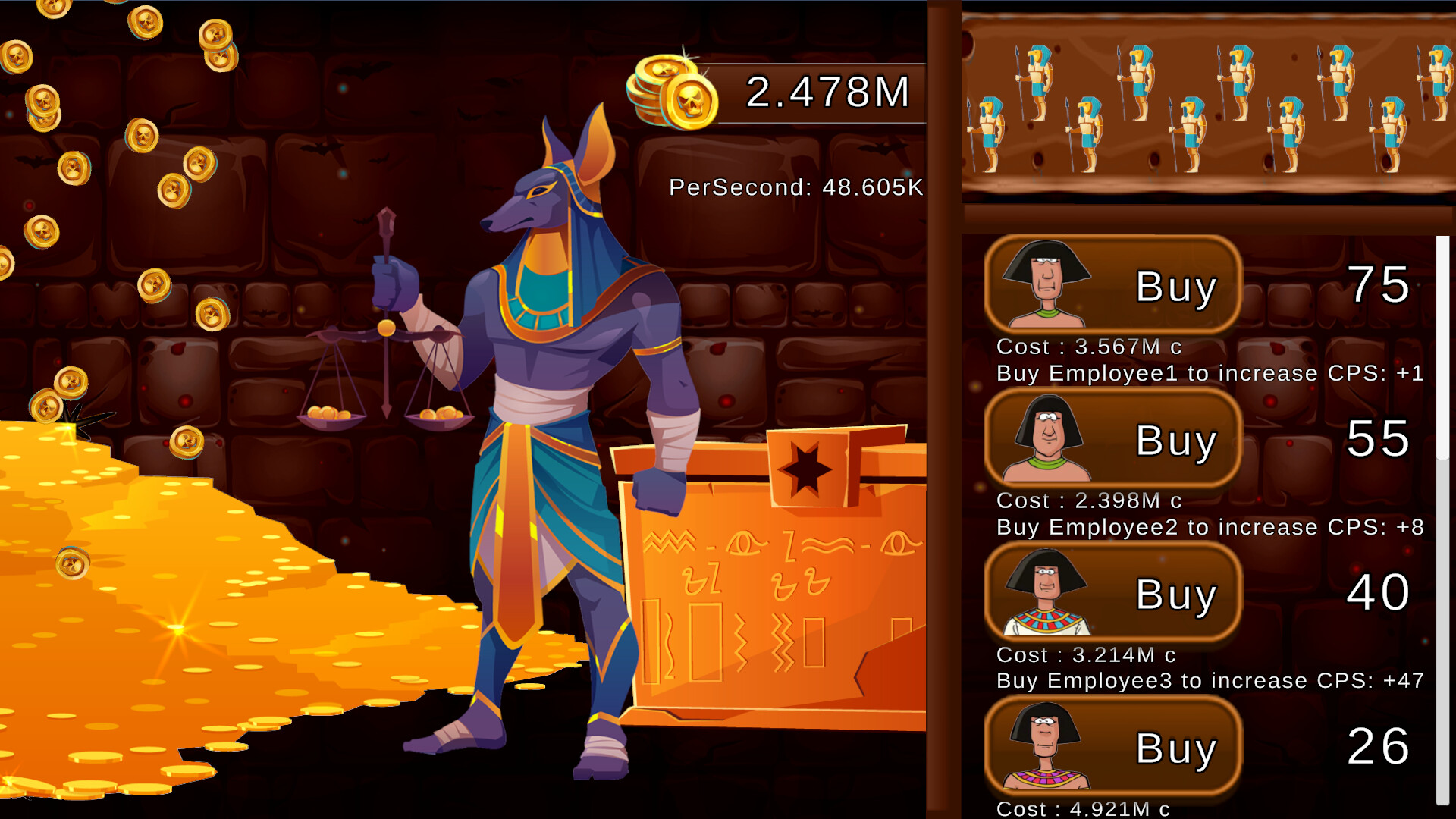 Anubis Clicker Screenshot 4