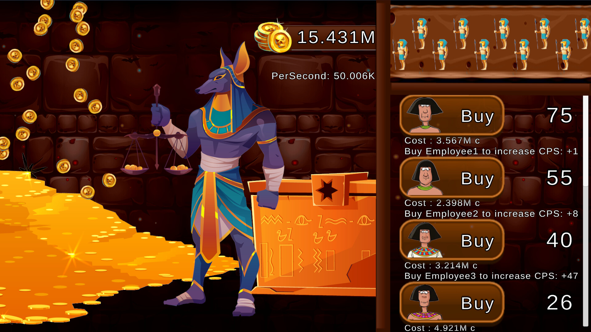 Anubis Clicker Screenshot 11
