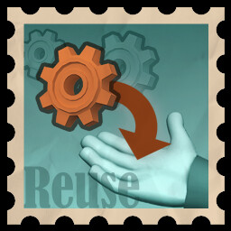 Strategic reuse icon