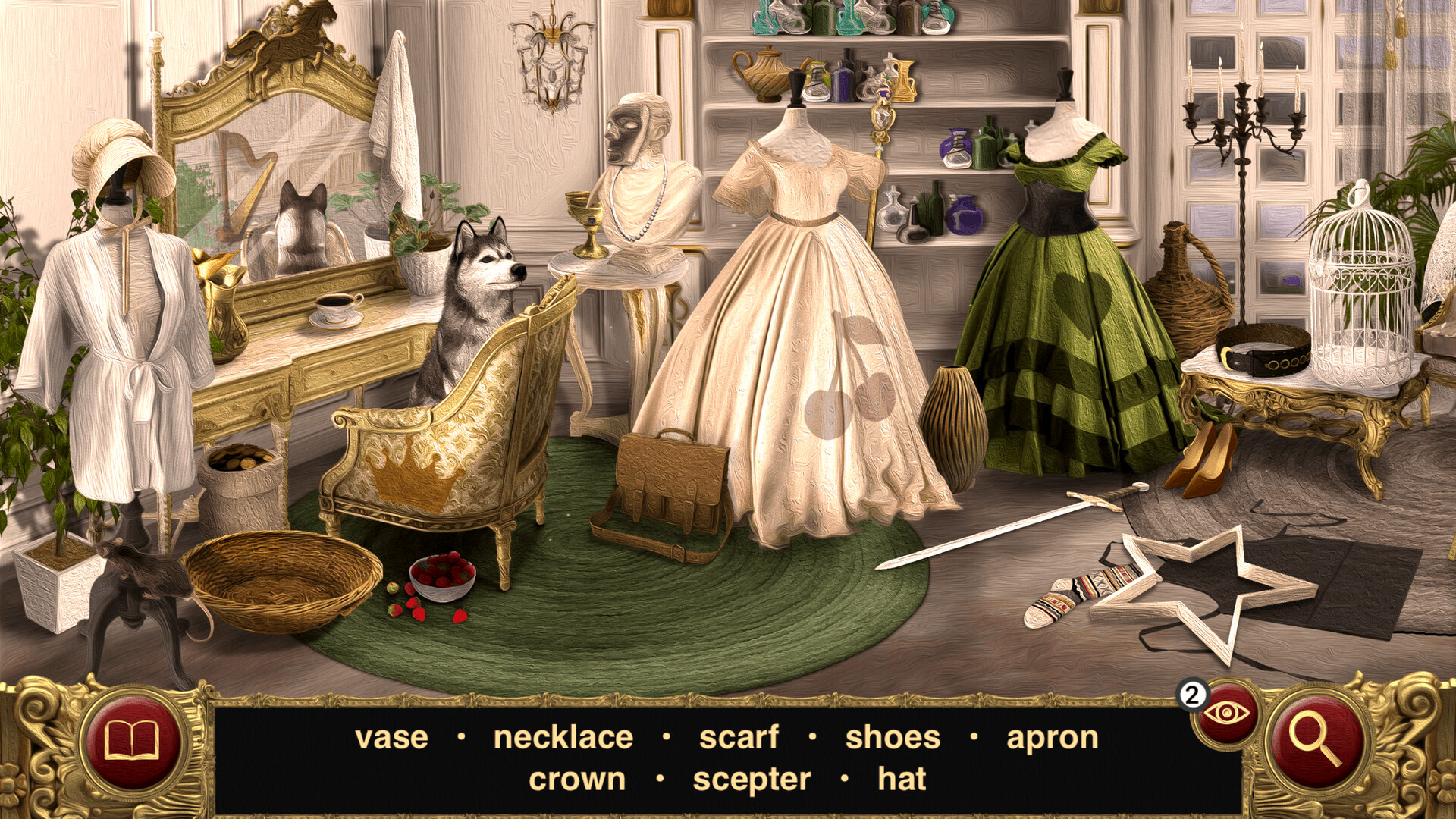 Hidden Objects - Sleeping Beauty - Puzzle Fairy Tales Screenshot 0
