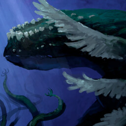 Fear death by water icon