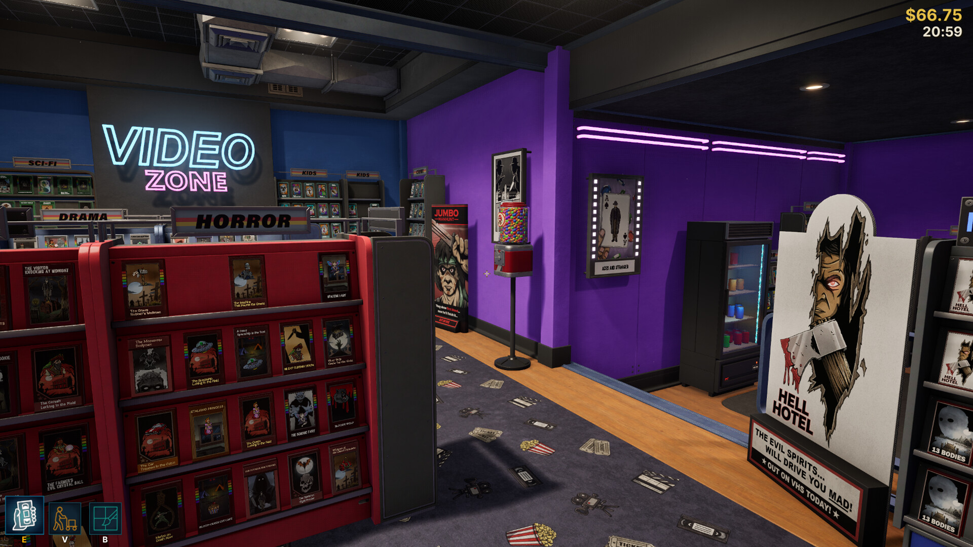 Retro Rewind - Video Store Simulator Screenshot 0