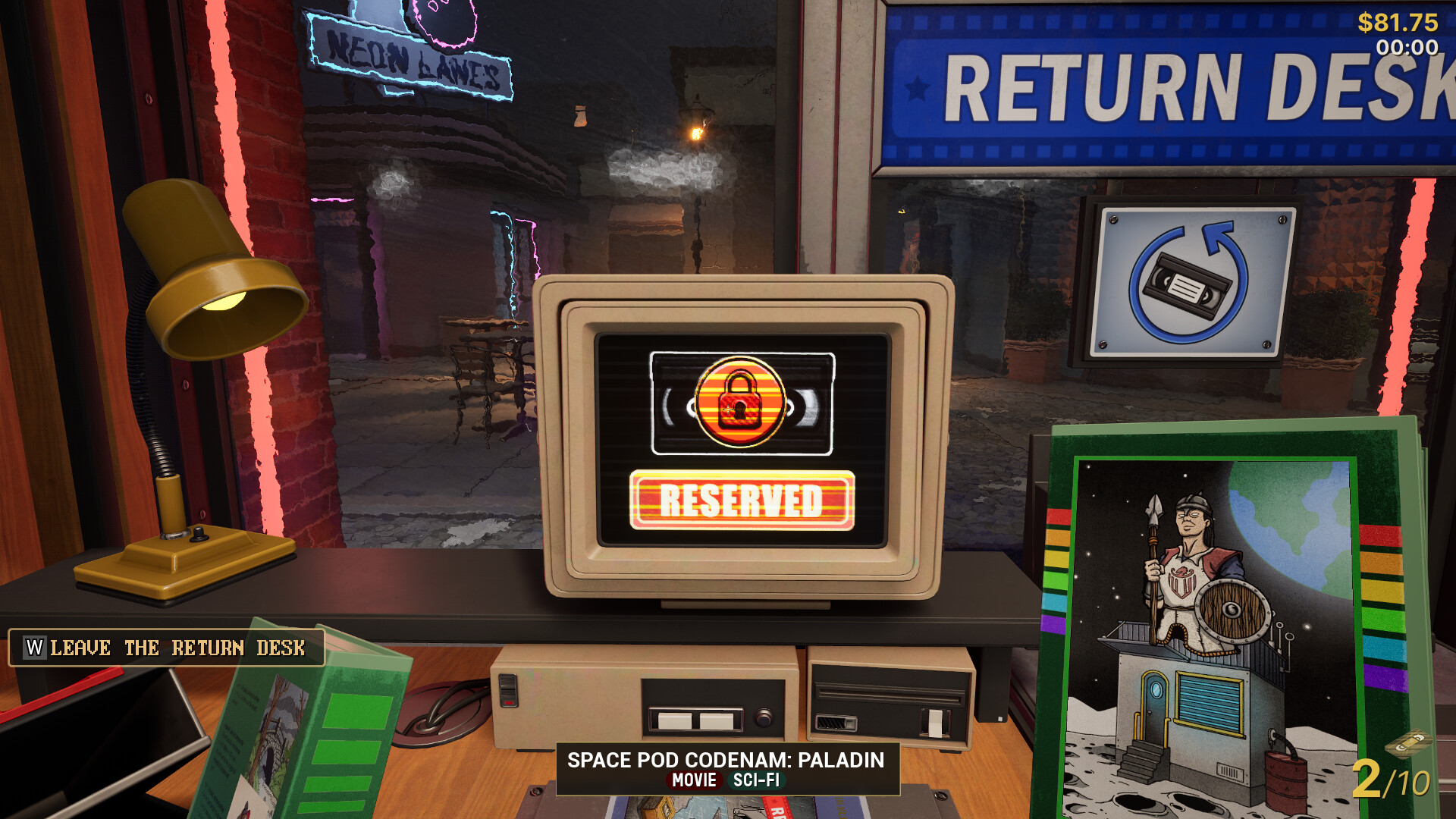 Retro Rewind - Video Store Simulator Screenshot 1