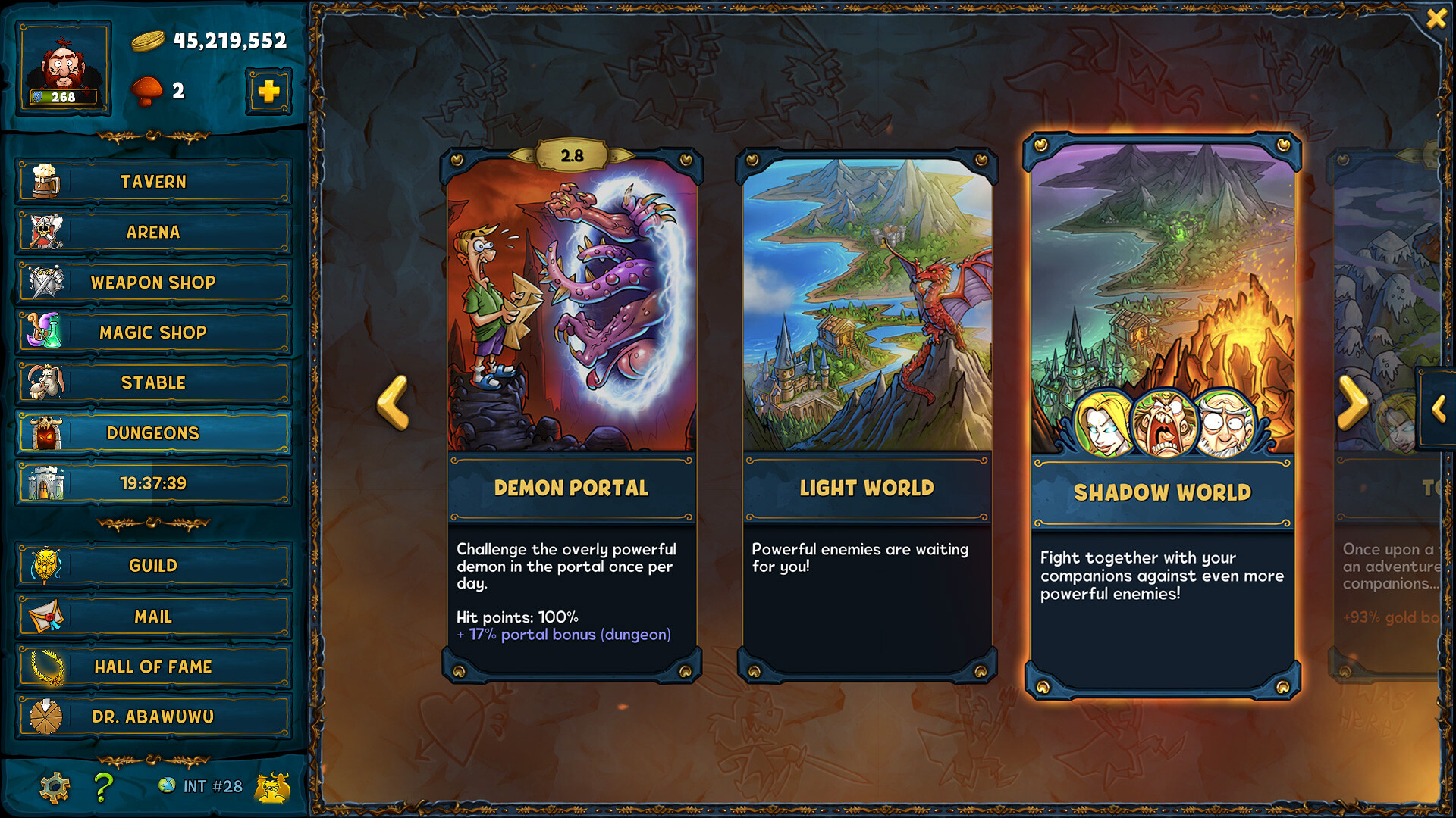 Shakes and Fidget Screenshot 5