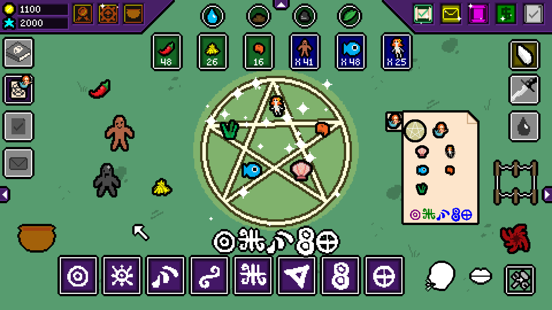 Summoner's Cookbook Screenshot 1