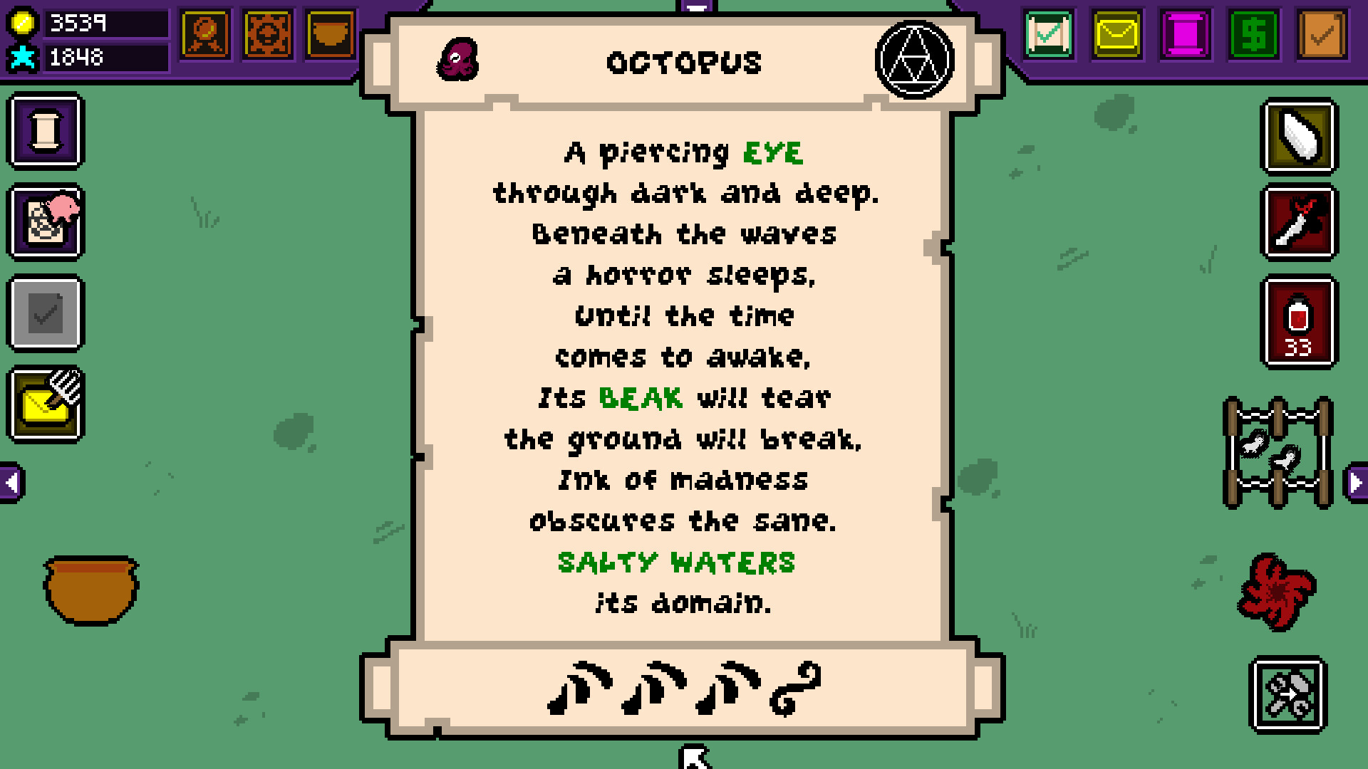 Summoner's Cookbook Screenshot 4