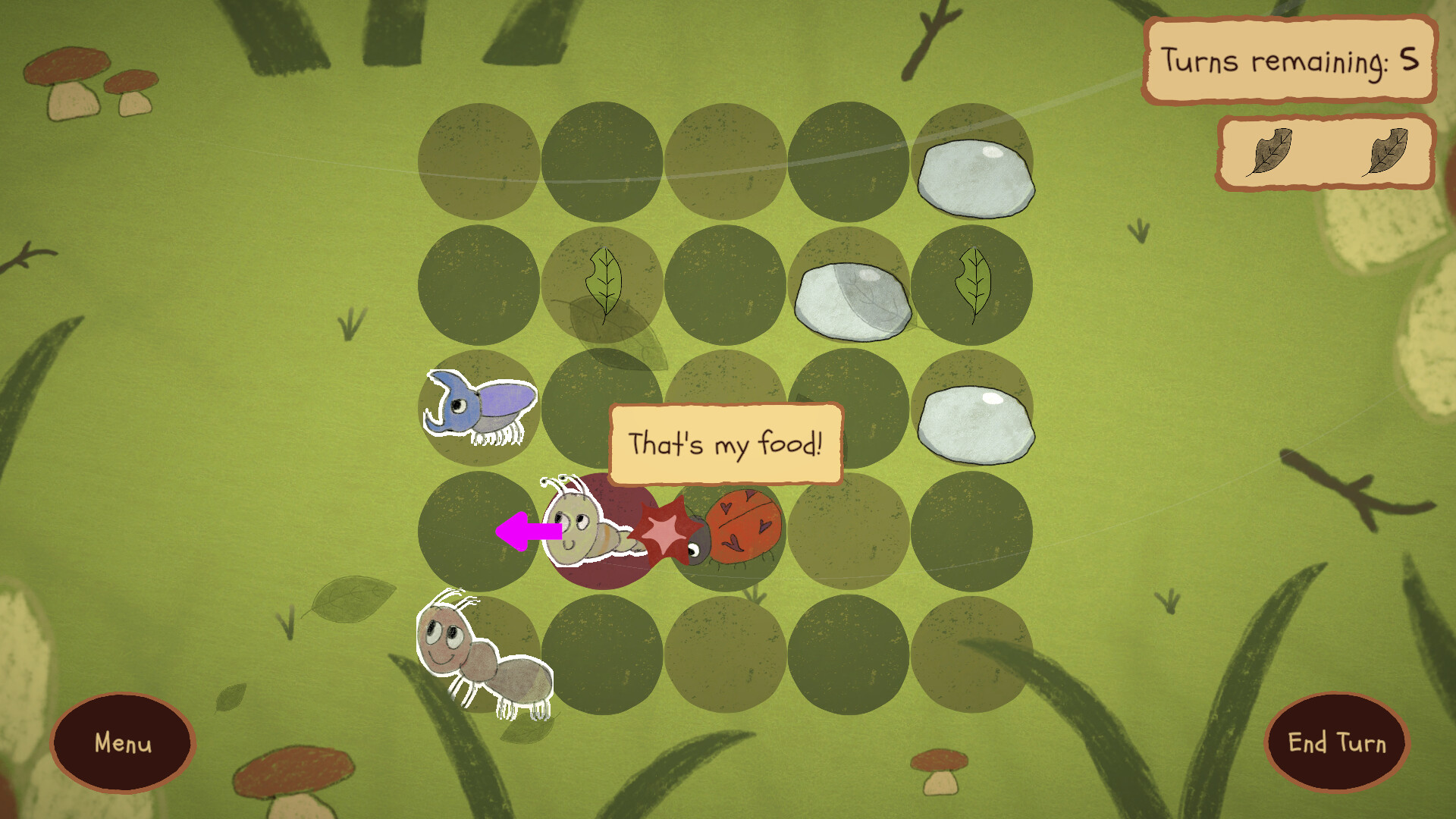 Caterpillar King Screenshot 1