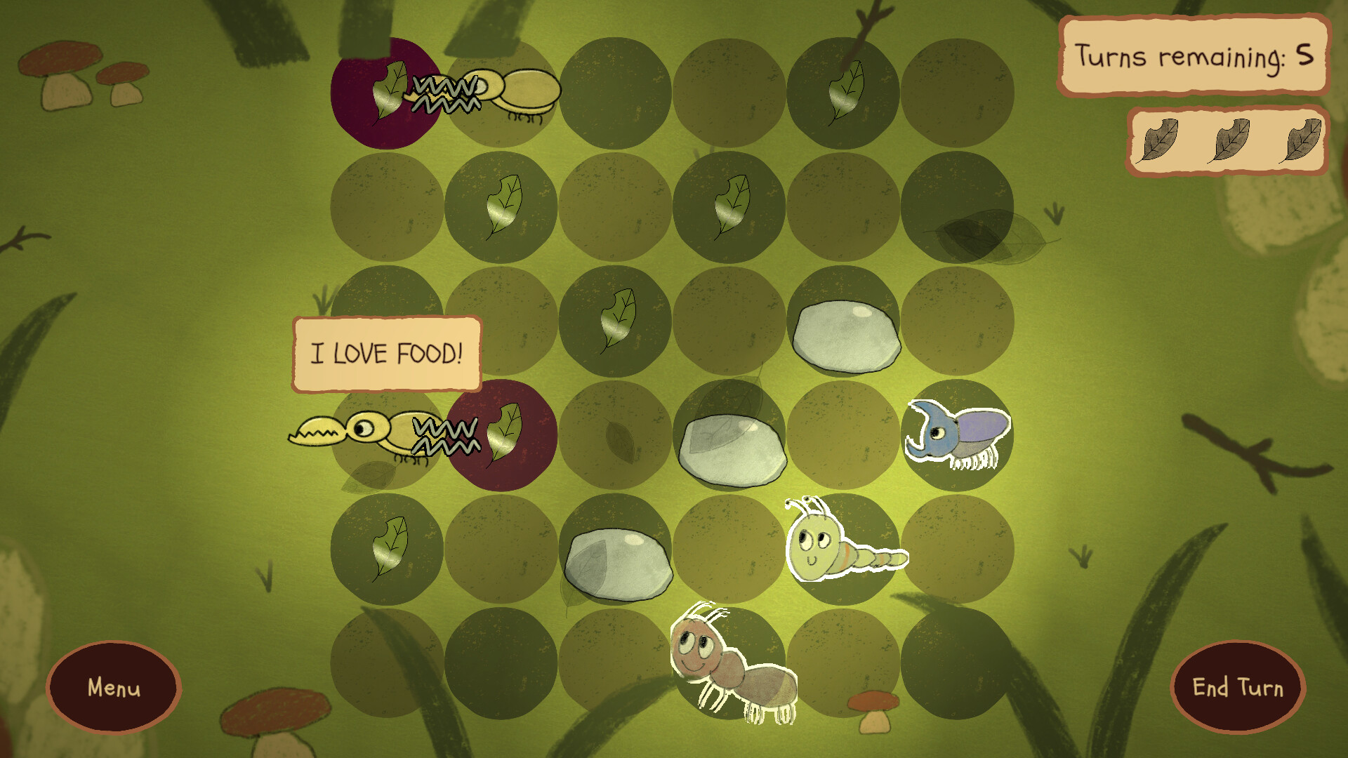 Caterpillar King Screenshot 2