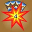 Bomb of 4 icon