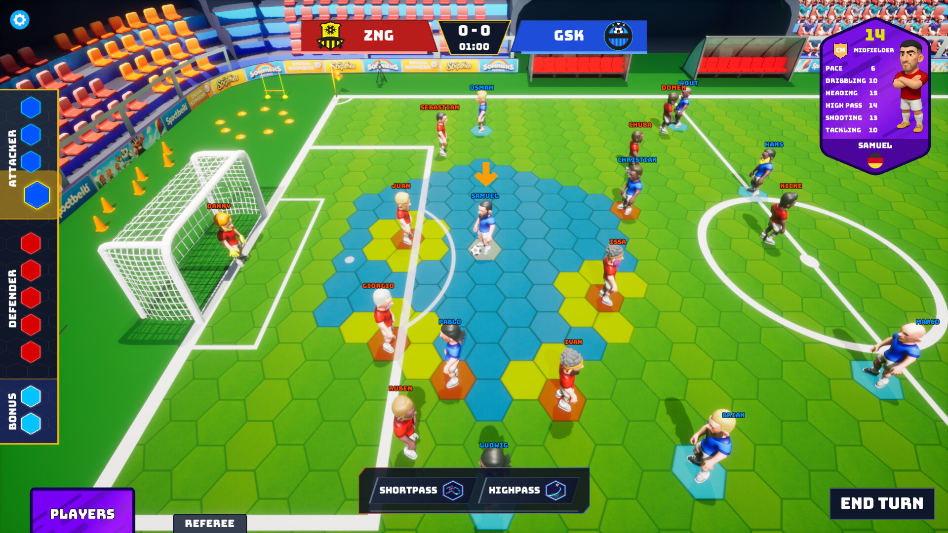 HexaFootball Screenshot 1