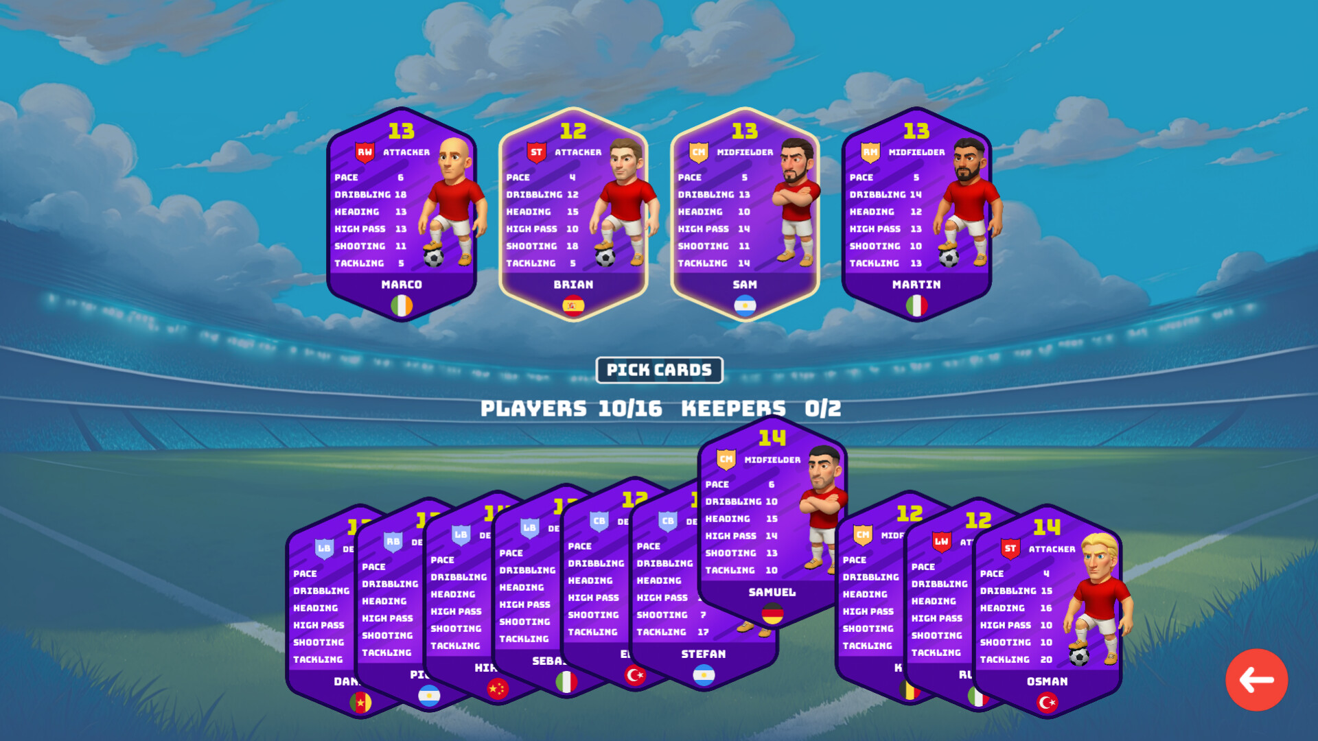 HexaFootball Screenshot 2