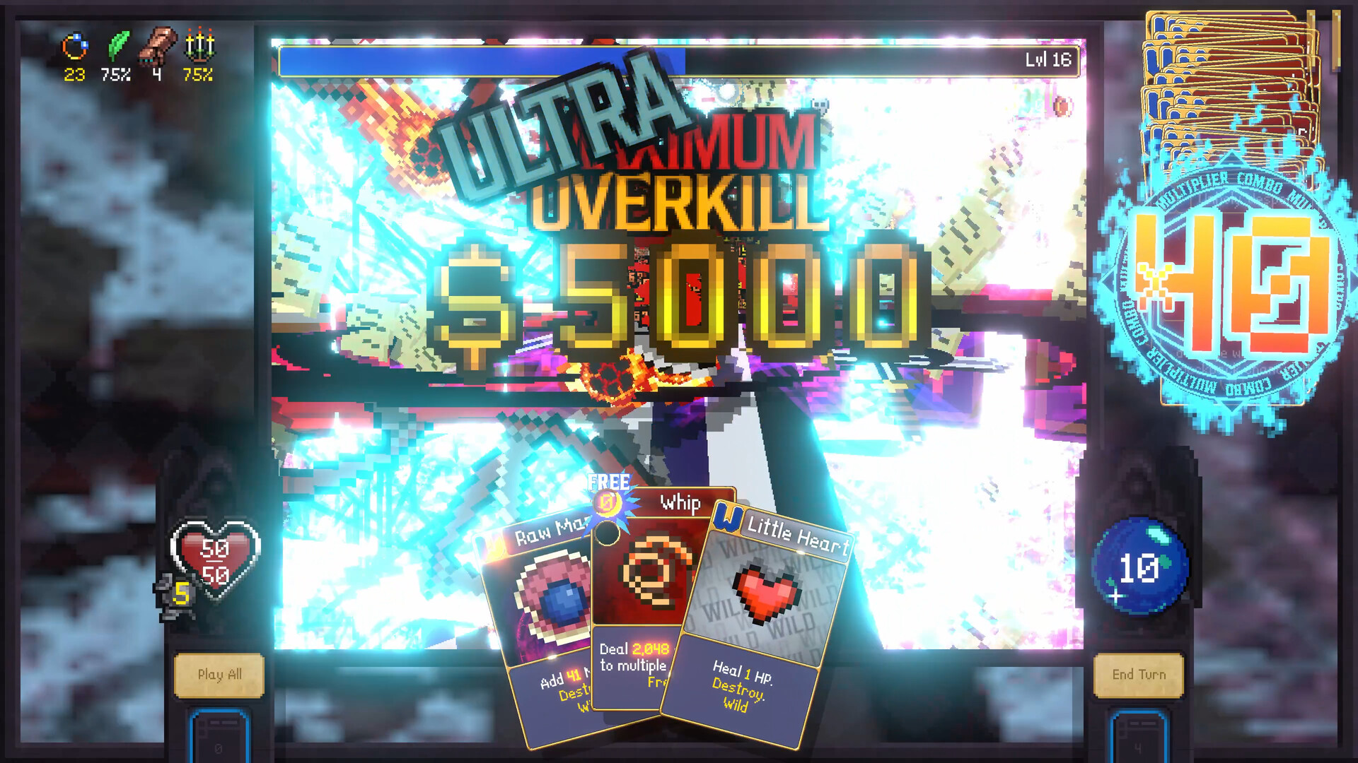 Vampire Crawlers: The Turbo Wildcard from Vampire Survivors Screenshot 3