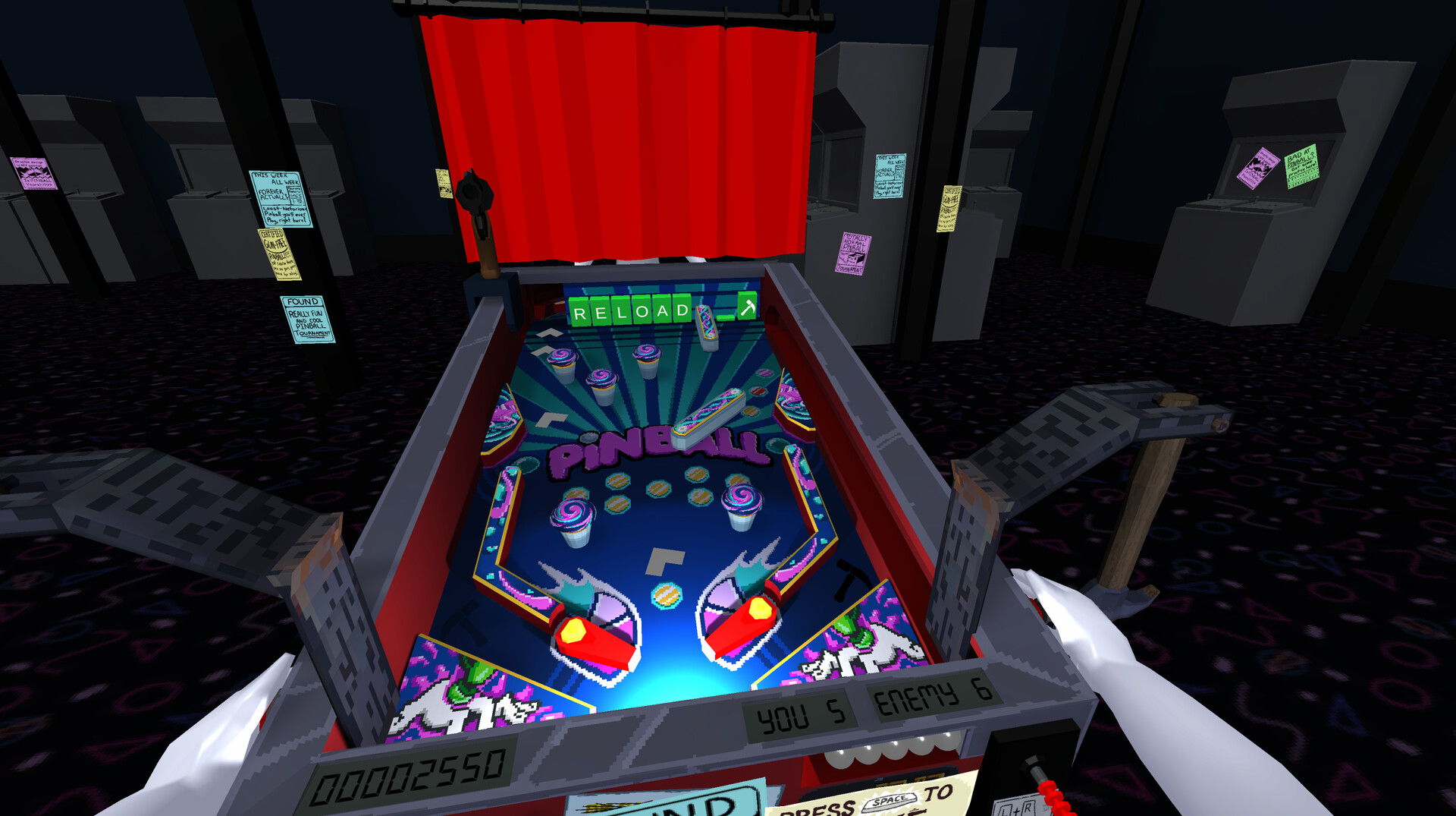 Pinball with a Gun Screenshot 0
