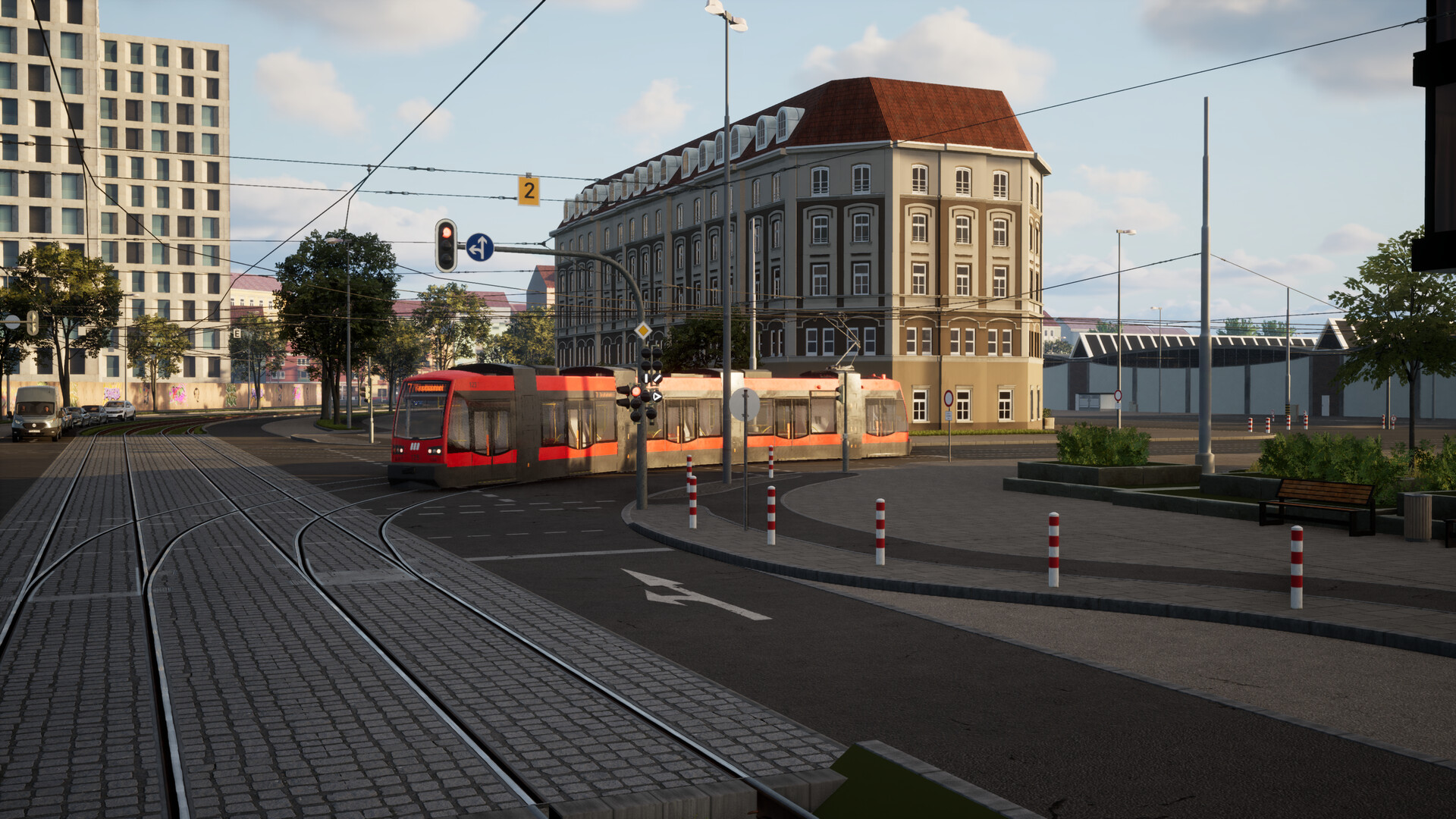 City Transport Simulator - Map DLC: Bus & Tram Depot + South-Route Screenshot 7