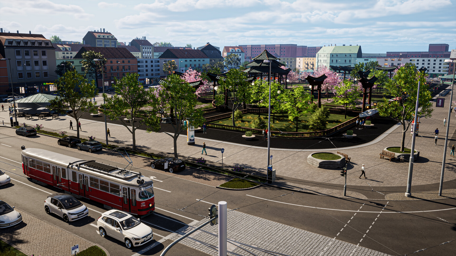 City Transport Simulator - Map DLC: Bus & Tram Depot + South-Route Screenshot 2