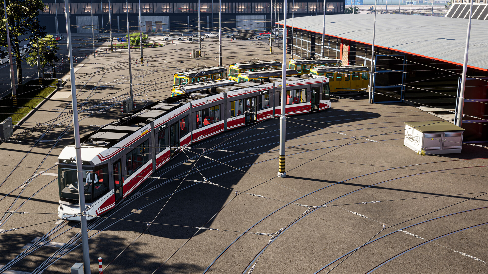 City Transport Simulator - Map DLC: Bus & Tram Depot + South-Route Screenshot 0
