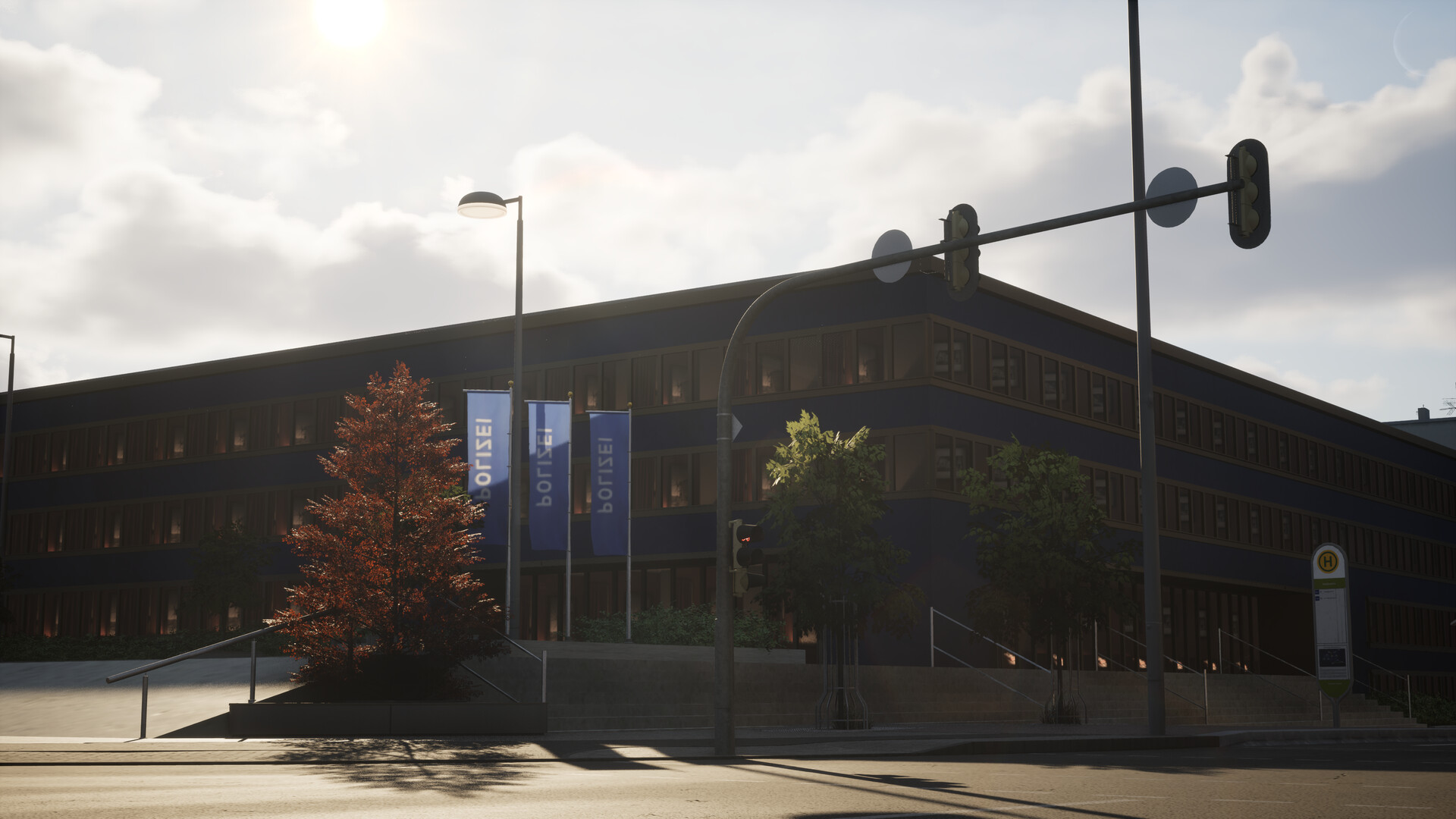 City Transport Simulator - Map DLC: Bus & Tram Depot + South-Route Screenshot 9