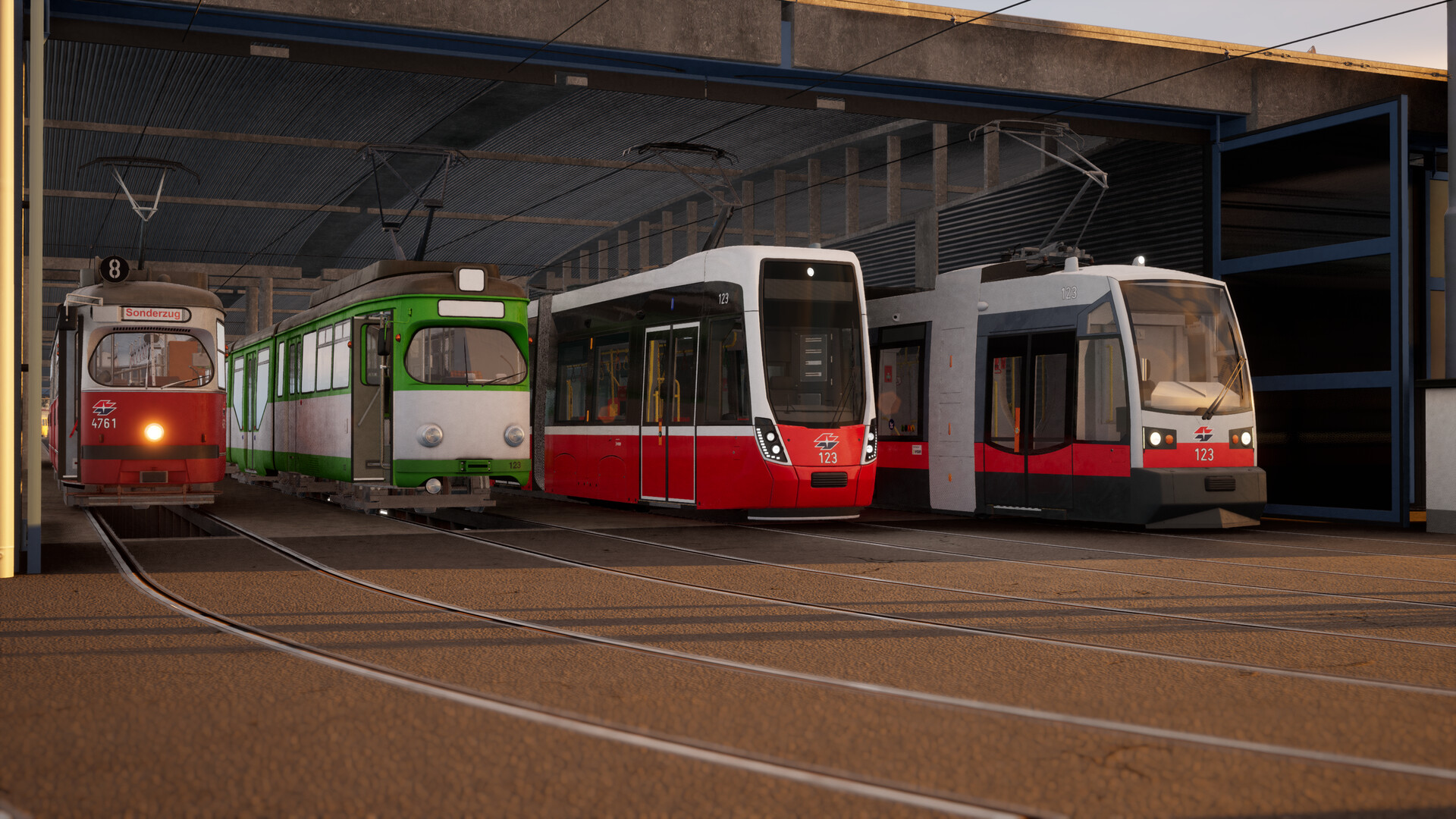 City Transport Simulator - Map DLC: Bus & Tram Depot + South-Route Screenshot 6