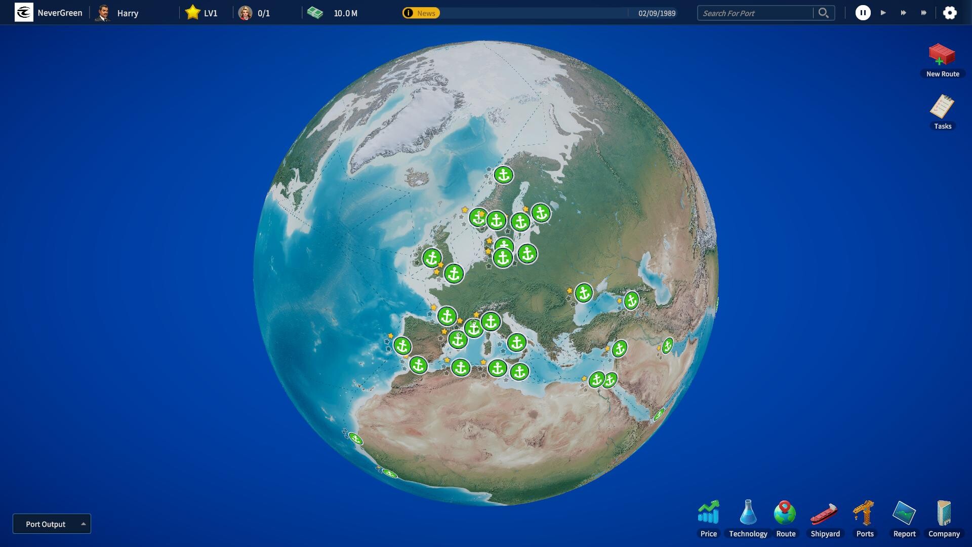 Global Magnates: Shipping Tycoon Screenshot 0
