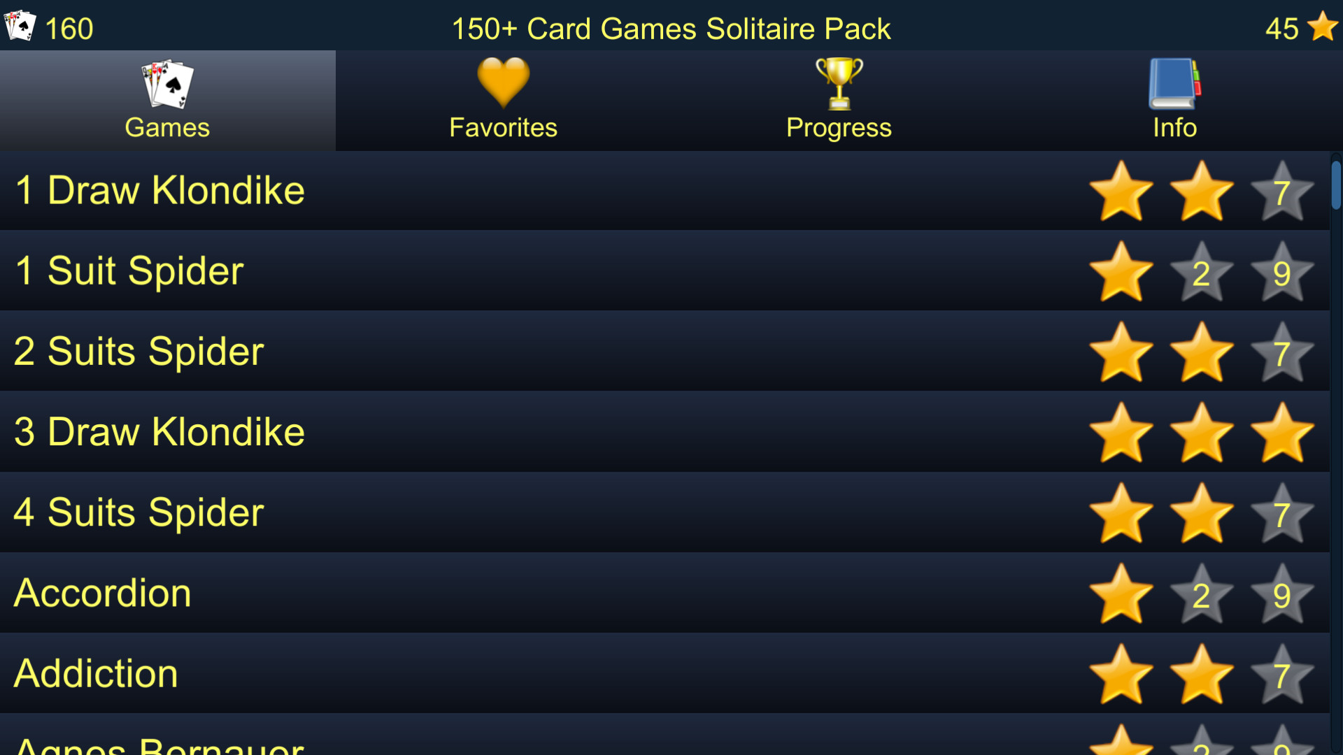 Classic Card Games Collection Screenshot 0