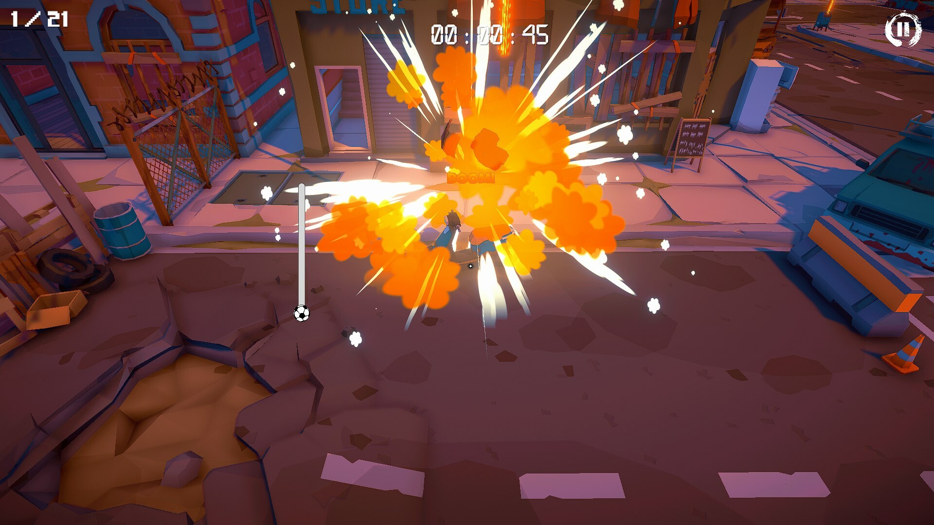 ROOM FOOTBALL - Junk Town Screenshot 1