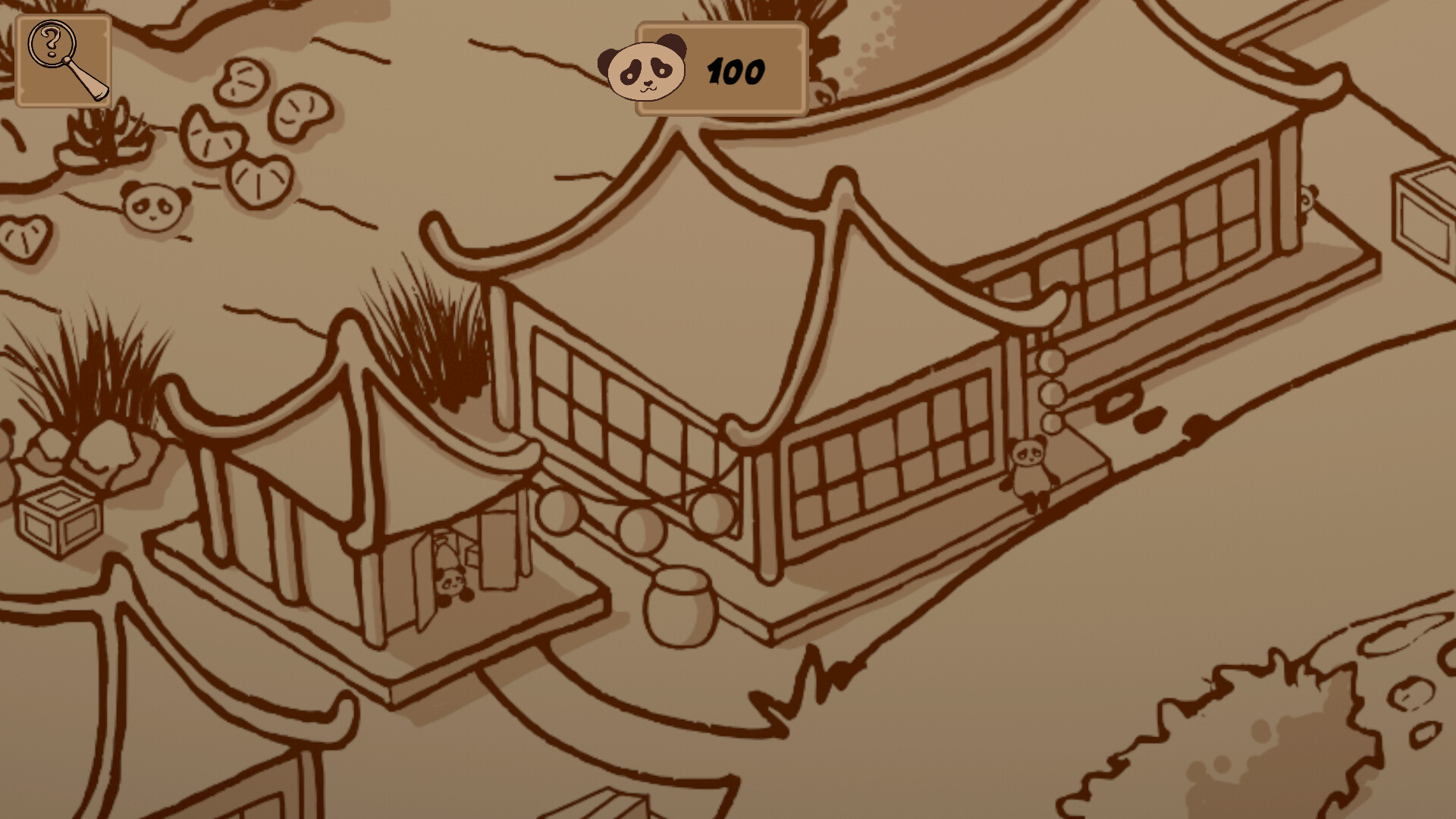 100 Hidden Pandas: Village Screenshot 1